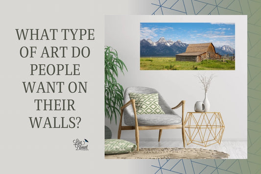 What type of art do people want on their walls? A blog for how to decorate your walls with different art pieces.