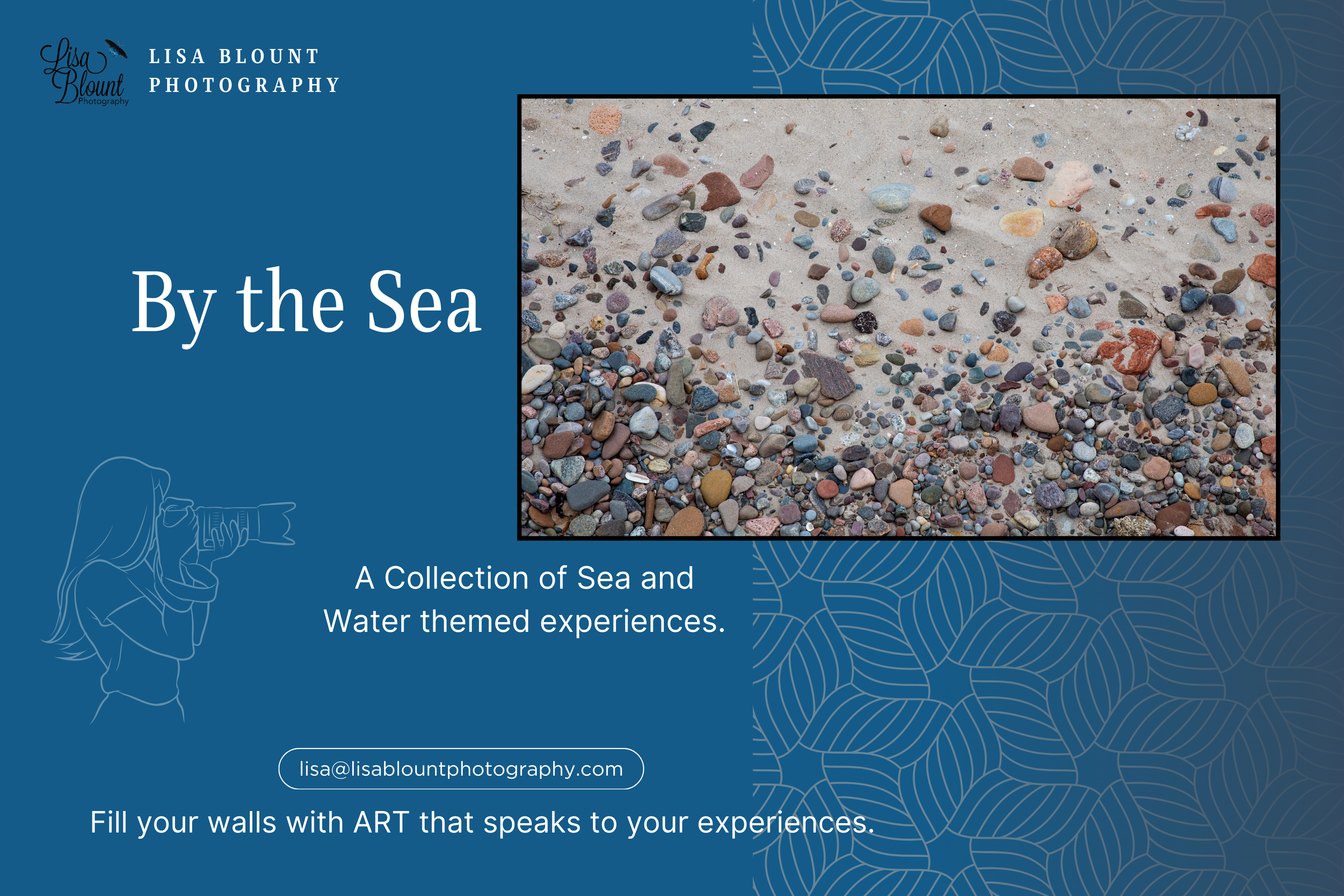 By the Sea a collection of water themed fine art photography decor by Lisa Blount Photography