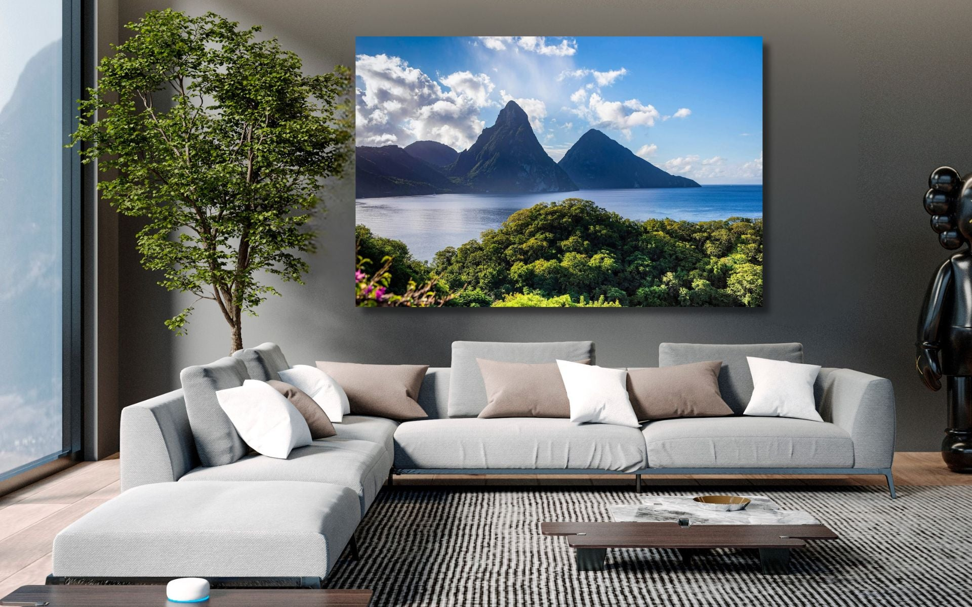 St Lucia and life on island time inspired art collection by Lisa Blount