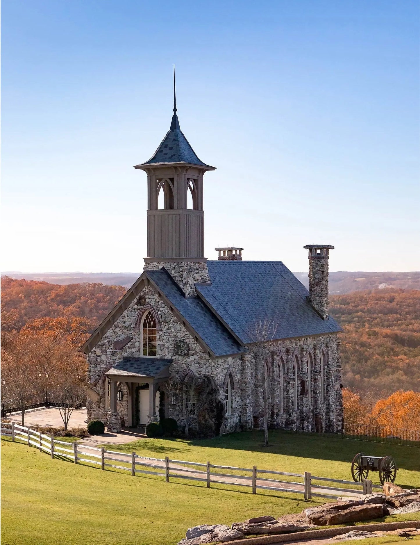 40x52 photograph of Top of the Rock Church Chapel