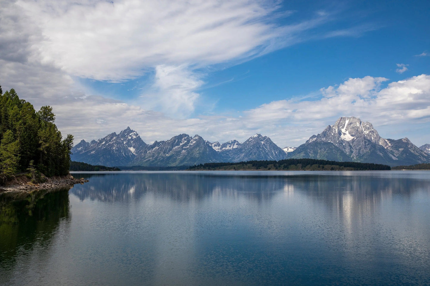 Landscape fine art Jackson Lake Wyoming Lisa Blount Photography