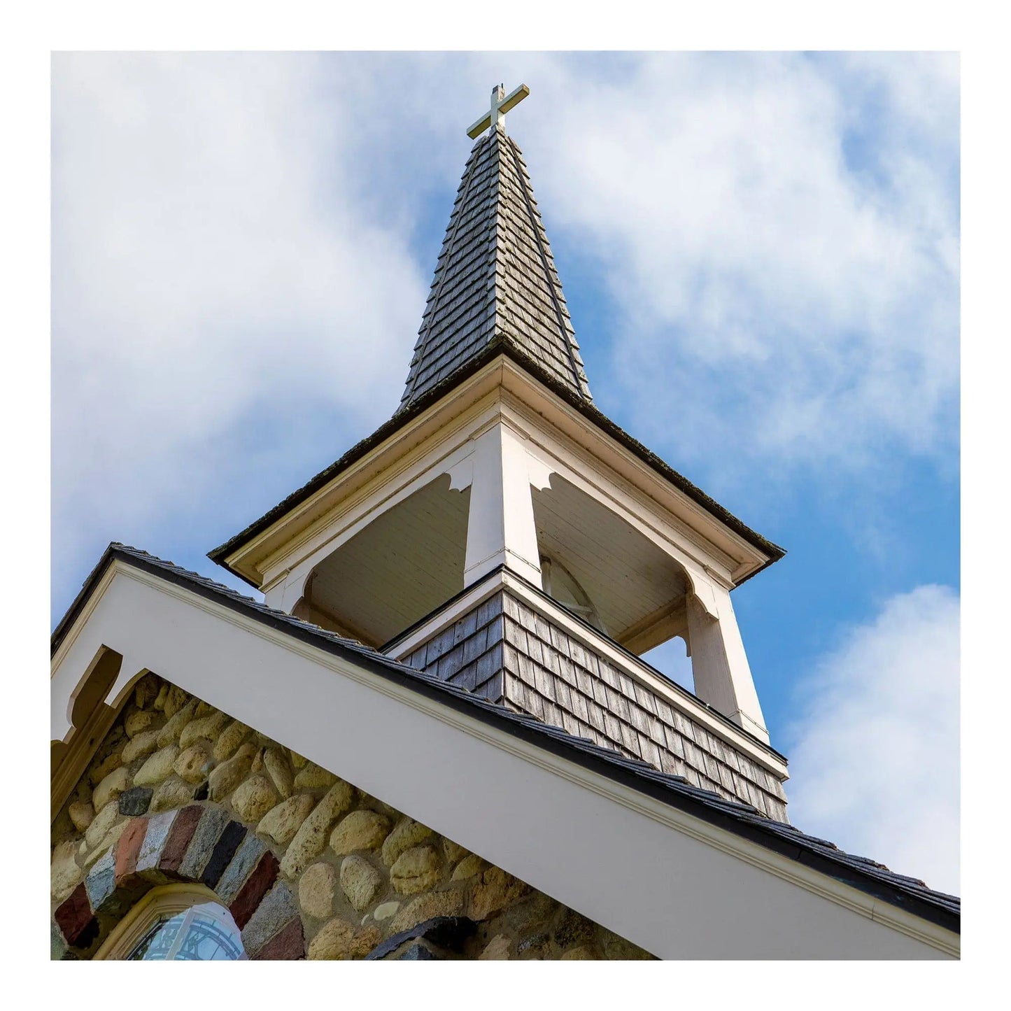 spiritual fine art photography stone church steeple lisa blount photography