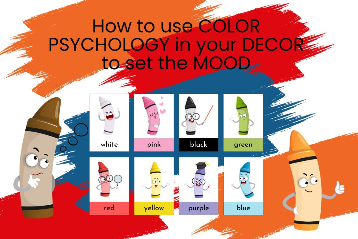 How to Use Color Psychology to Influence Mood and Decor