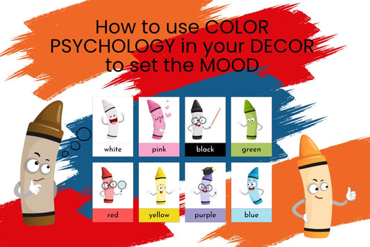 How to Use Color Psychology to Influence Mood and Decor