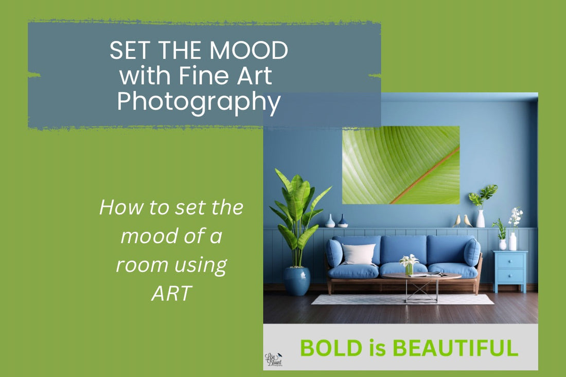 how to use art to set the mood of your room or office space