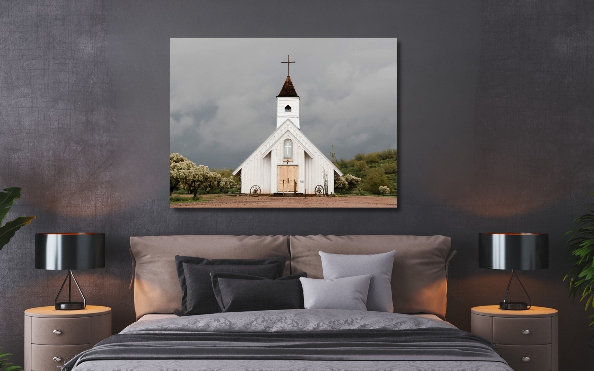Collection of large art ideas for a bedroom