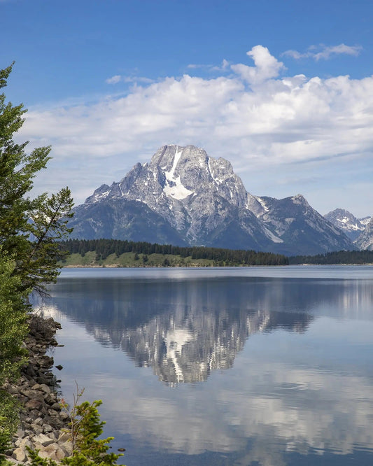 Jackson Lake Wyoming reflection fine art by Lisa Blount